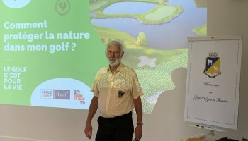 Initiation à la biodiversité pour l'école de golf d'Ozoir