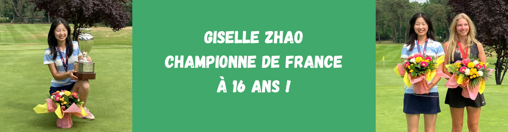 Giselle ZHAO championne de France