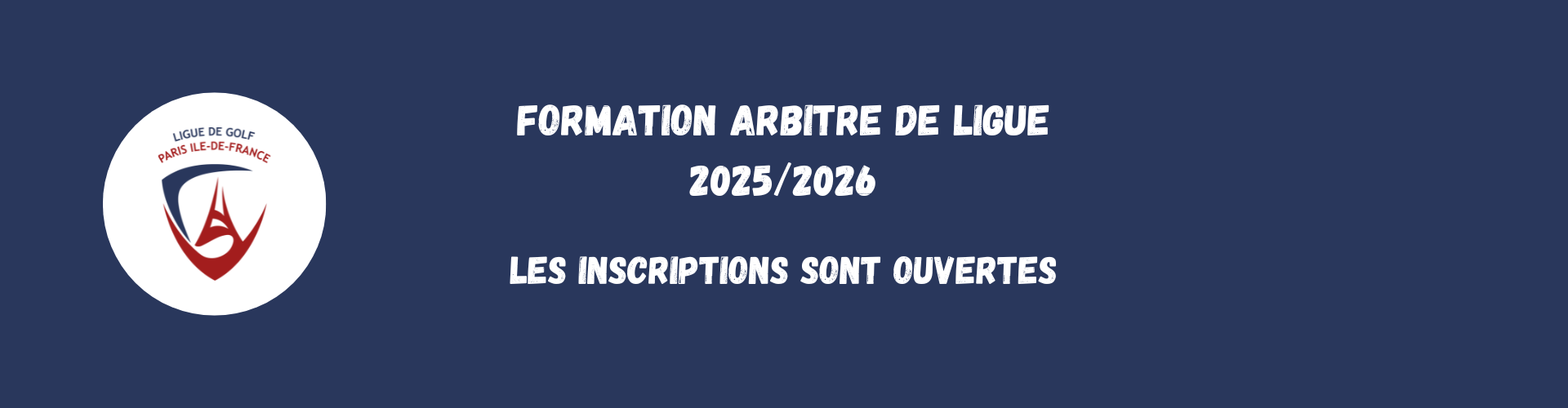 Formation arbitre de Ligue 2025 / 2026