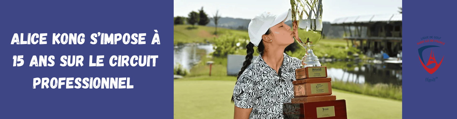 Victoire professionnelle pour Alice KONG